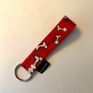 🍡Red Bone printed loop keychain 🐶🐾